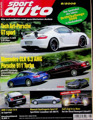 Deckblatt Sport Auto (08/2006)